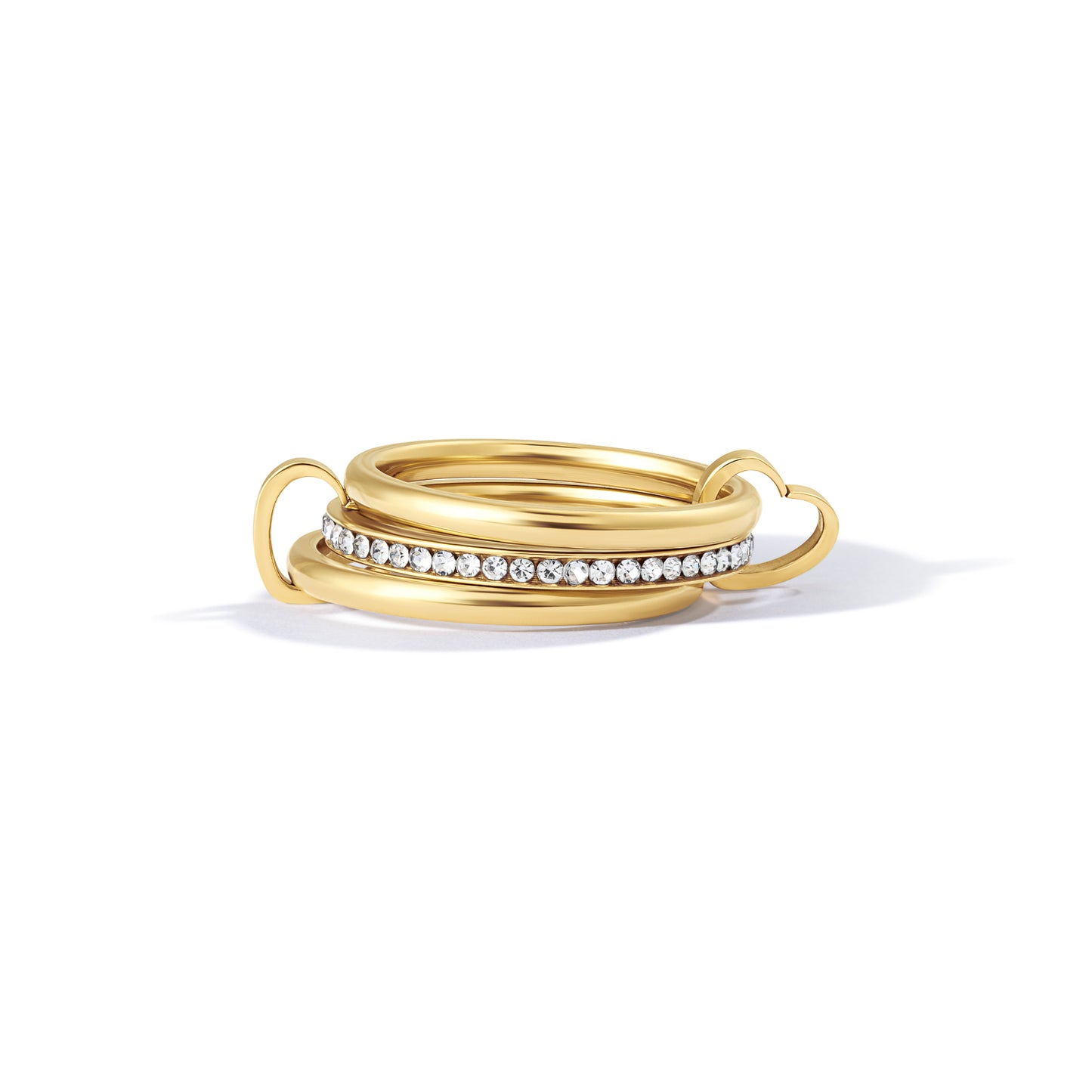 HEART TO HEART RING - GOLD