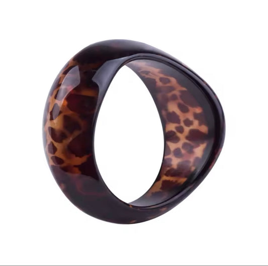 FADE INTO YOU BANGLE - LEOPARD