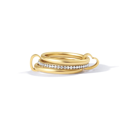 HEART TO HEART RING - GOLD